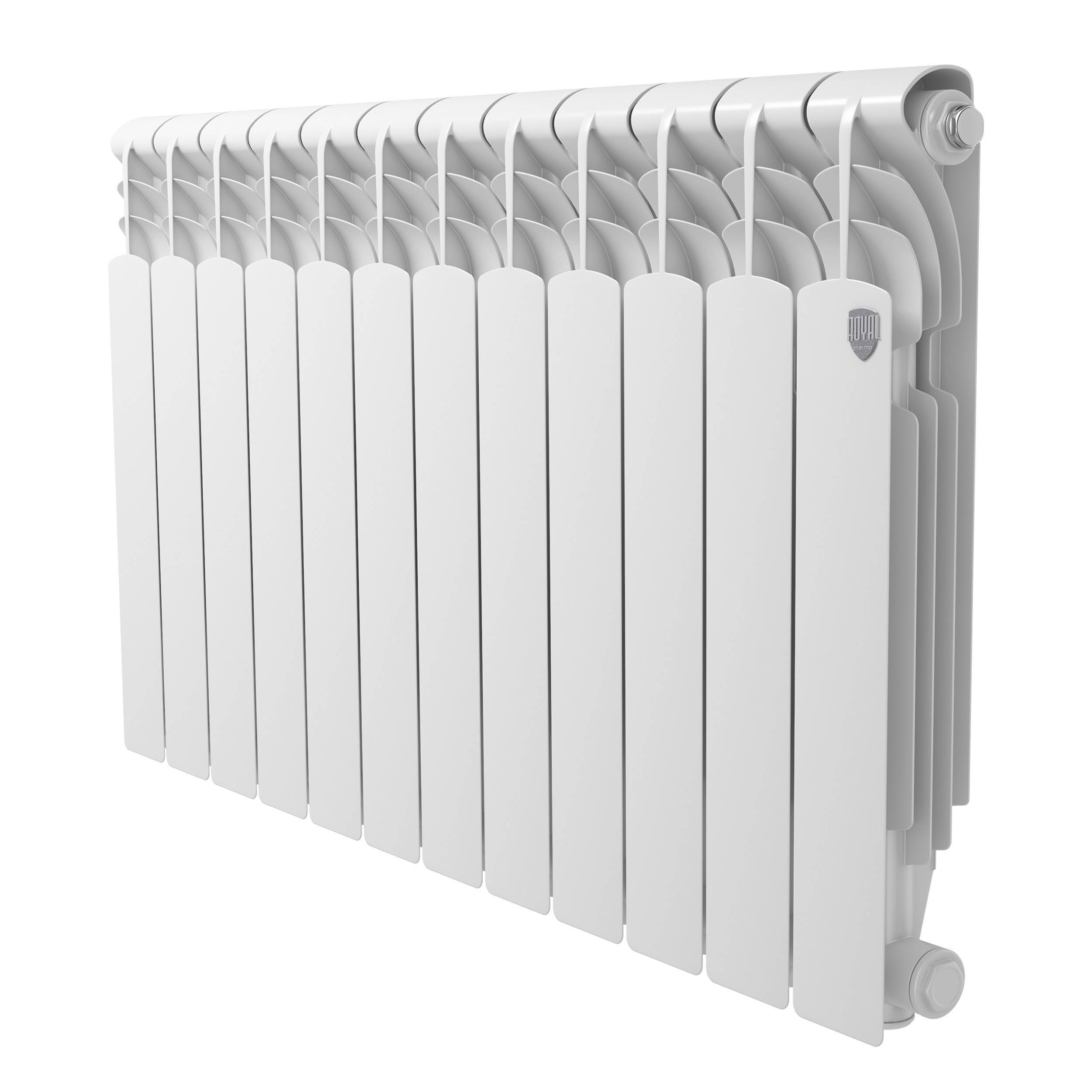 Радиатор алюминиевый Royal Thermo Revolution A 500 12 секций 1682233