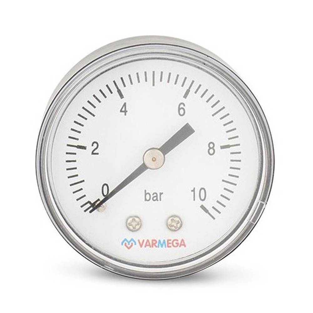 Манометр аксиальный Varmega 50 мм 10 бар 1/4 VMMT08-501002