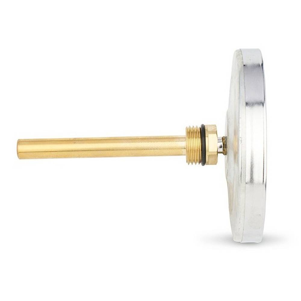 Термометр биметаллический Varmega 0-120 °C 100 мм гильза 100 мм 1/2 VMMT01-101004