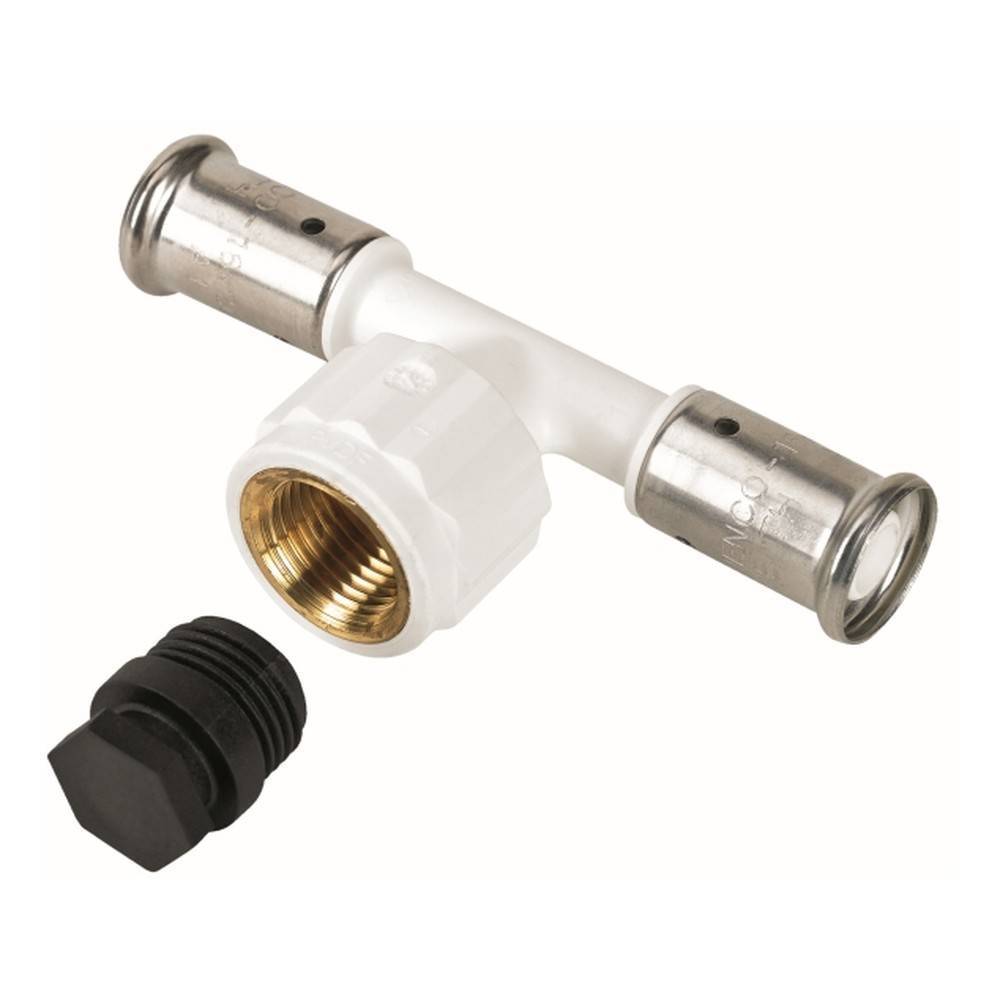 Тройник пресс HENCO ПВДФ ВР 20x1/2x20 15P-200420