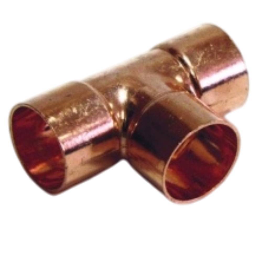 Тройник медный SANHA 5000 7/8 (22.22 мм) под пайку 1513078