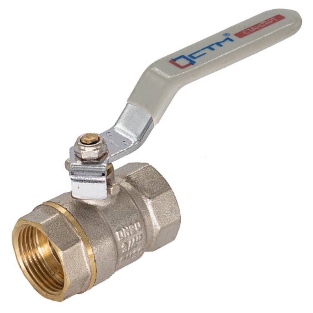 Кран шаровой CTM СТАНДАРТ 1 1/2 ВВ рычаг 1229400