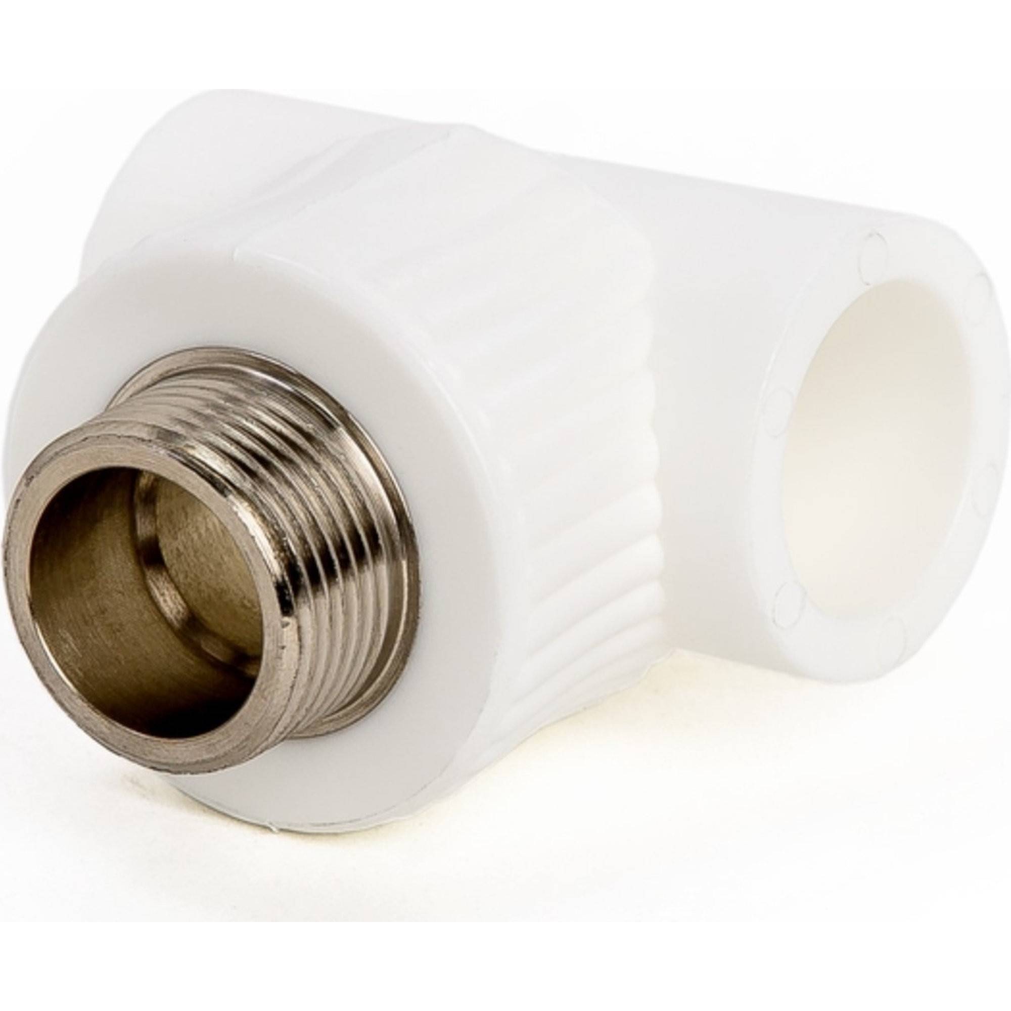 Тройник полипропиленовый комбинированный Lammin PPR 20 мм x 1/2 НР НС-1160788