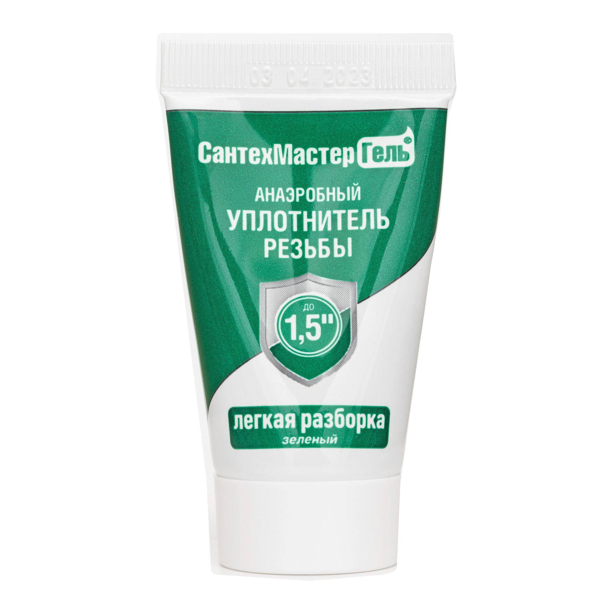 Гель анаэробный СантехМастер Зеленый 15 г блистер 04013