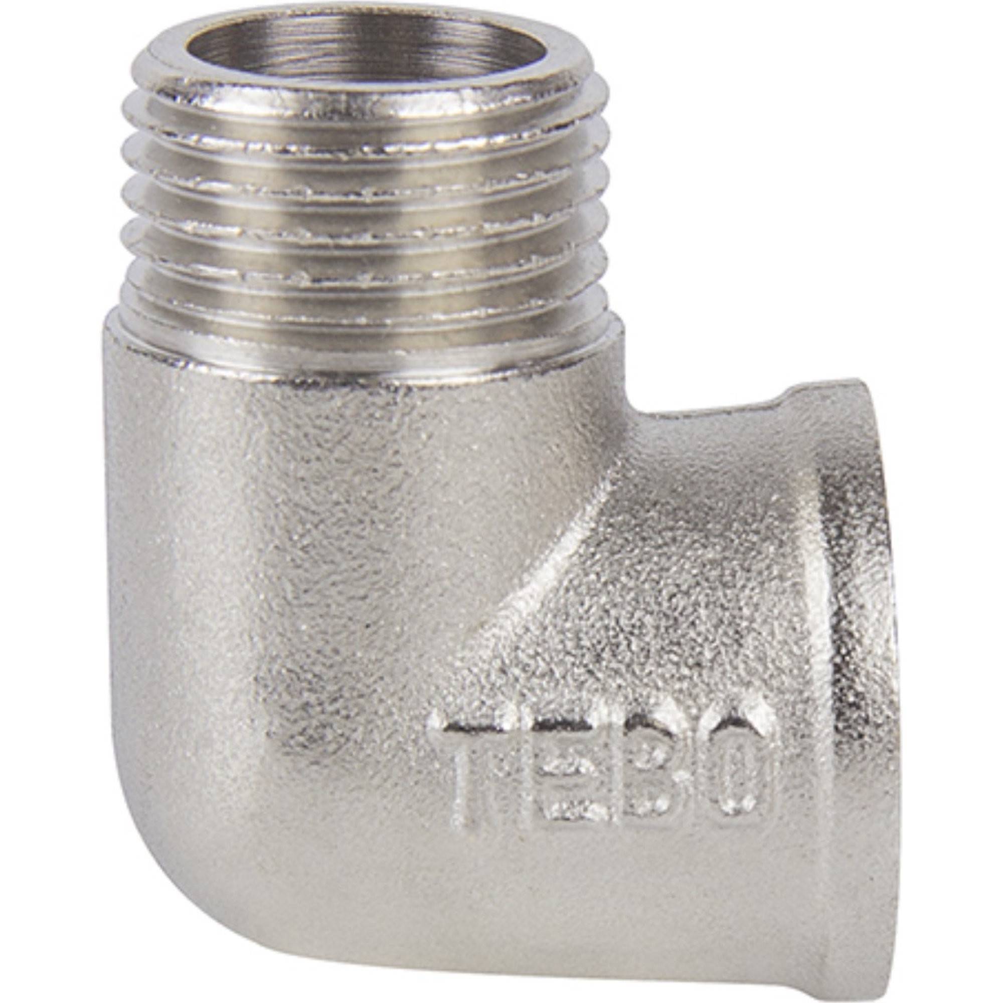 Угольник PP-R комбинированный TEBO 20х1/2 дюйма ВР/НР 031030602