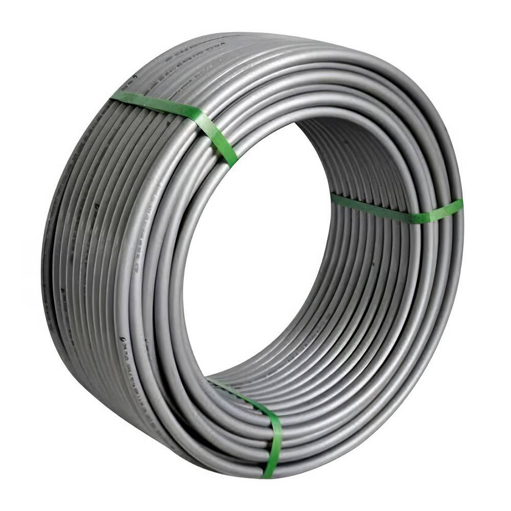 Труба из сшитого полиэтилена ONE PLUS PE-Xa 20x2.8 мм EVOH серая 1689967