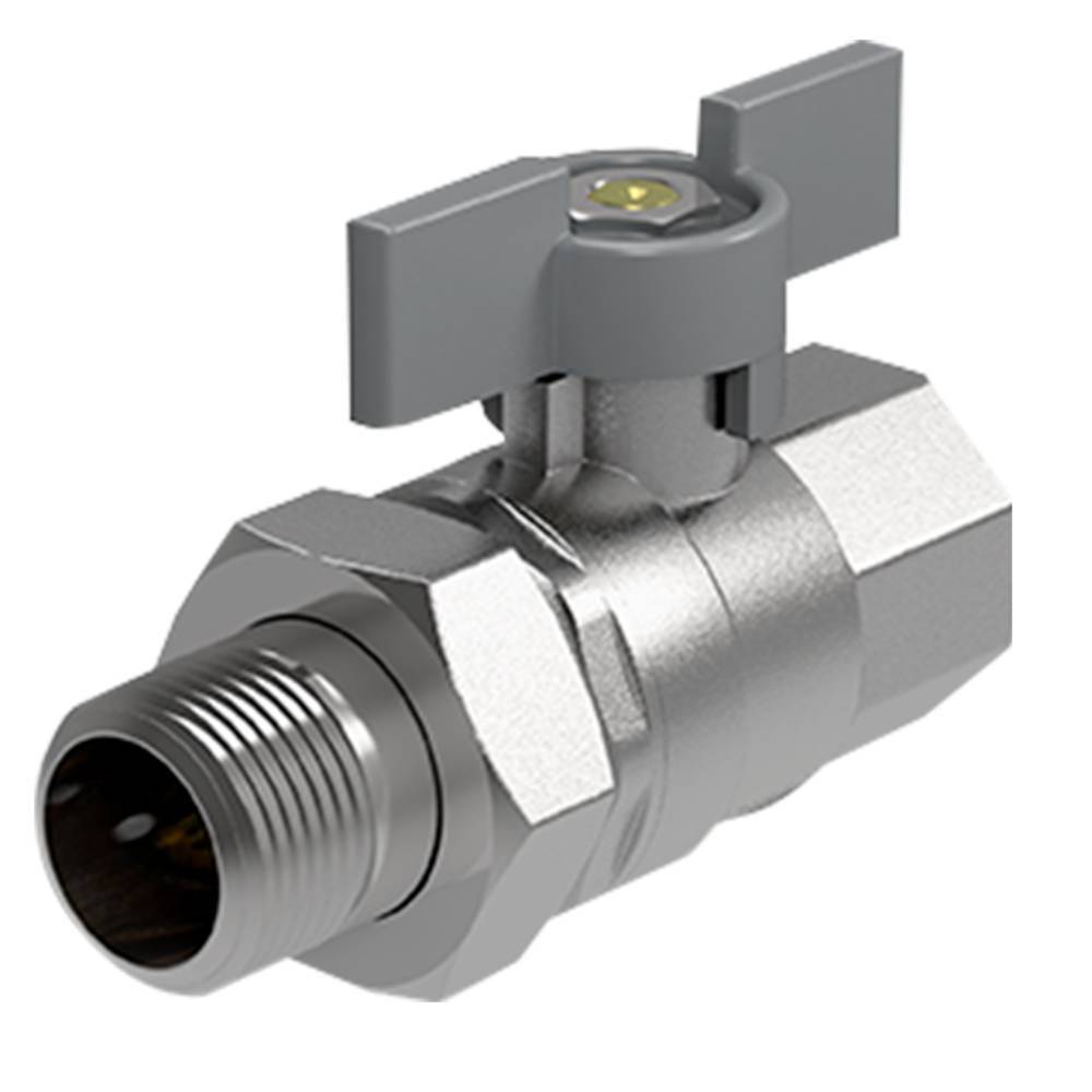 Кран шаровой Royal Thermo EXPERT 3/4 НГ бабочка RTE 02.011