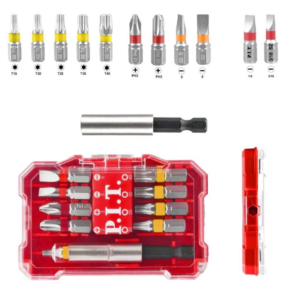 Набор бит P.I.T. ASET04-0010 25 мм 10 предметов ASET04-0010