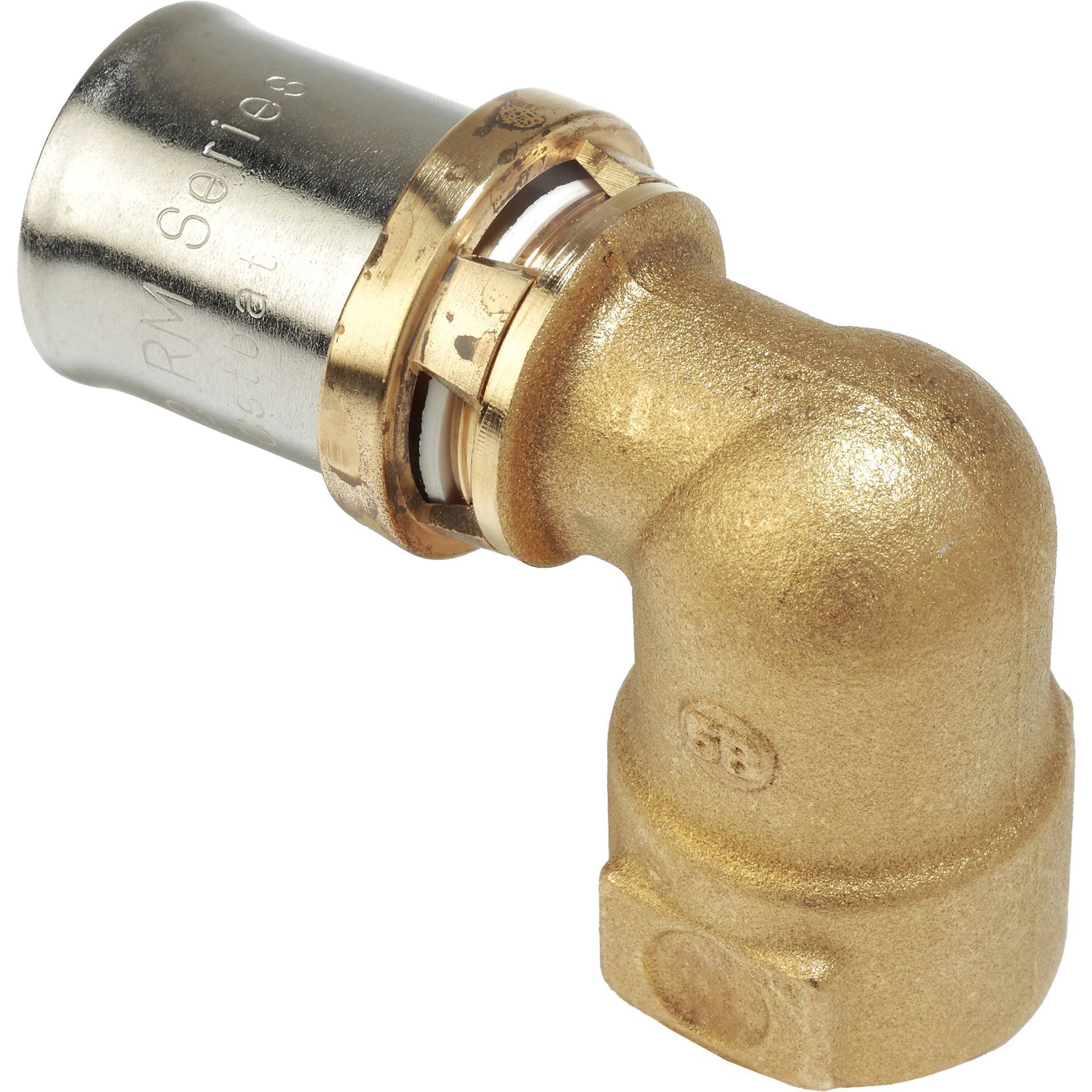 Угольник-пресс Giacomini латунь ВР 26x3/4 RM129Y049