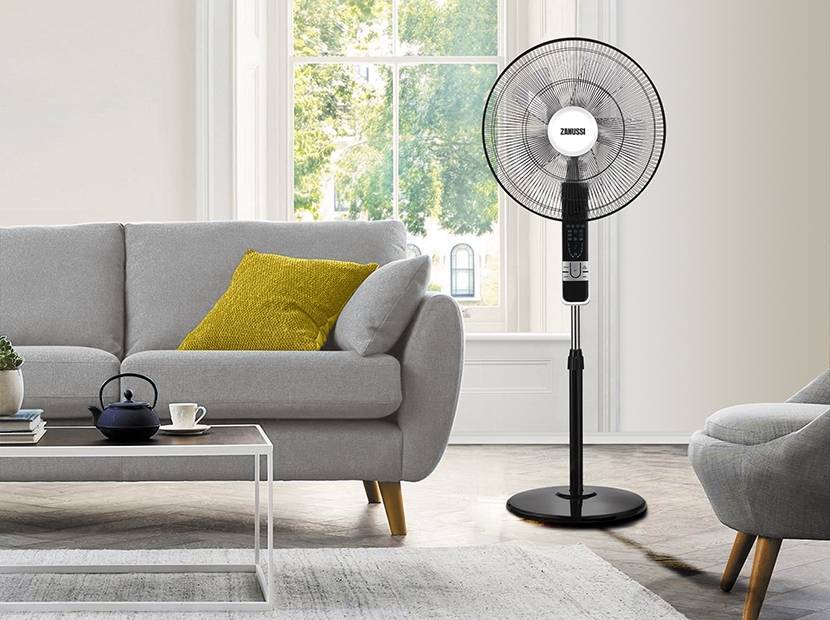 Вентилятор напольный Zanussi ZFF-910 60 Вт с пультом ДУ 1155706