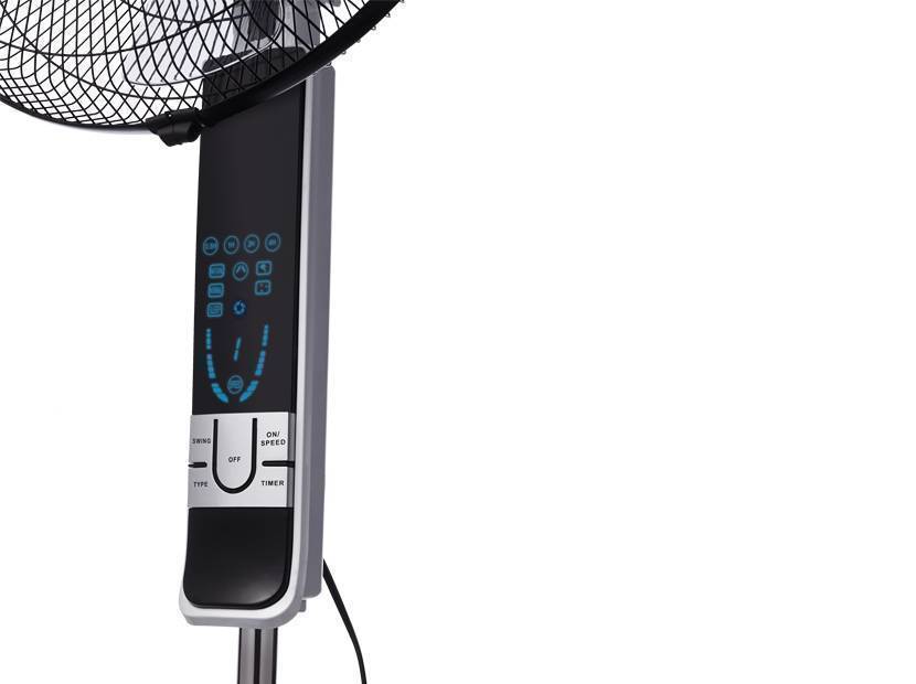 Вентилятор напольный Zanussi ZFF-910 60 Вт с пультом ДУ 1155706