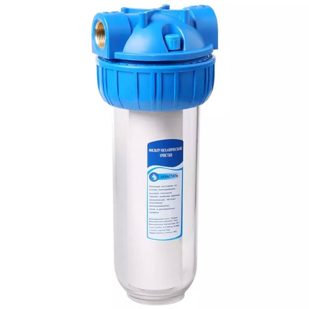 Фильтр магистральный VIEIR Аквастиль с картриджем 1/2 дюйма F-01-1/2
