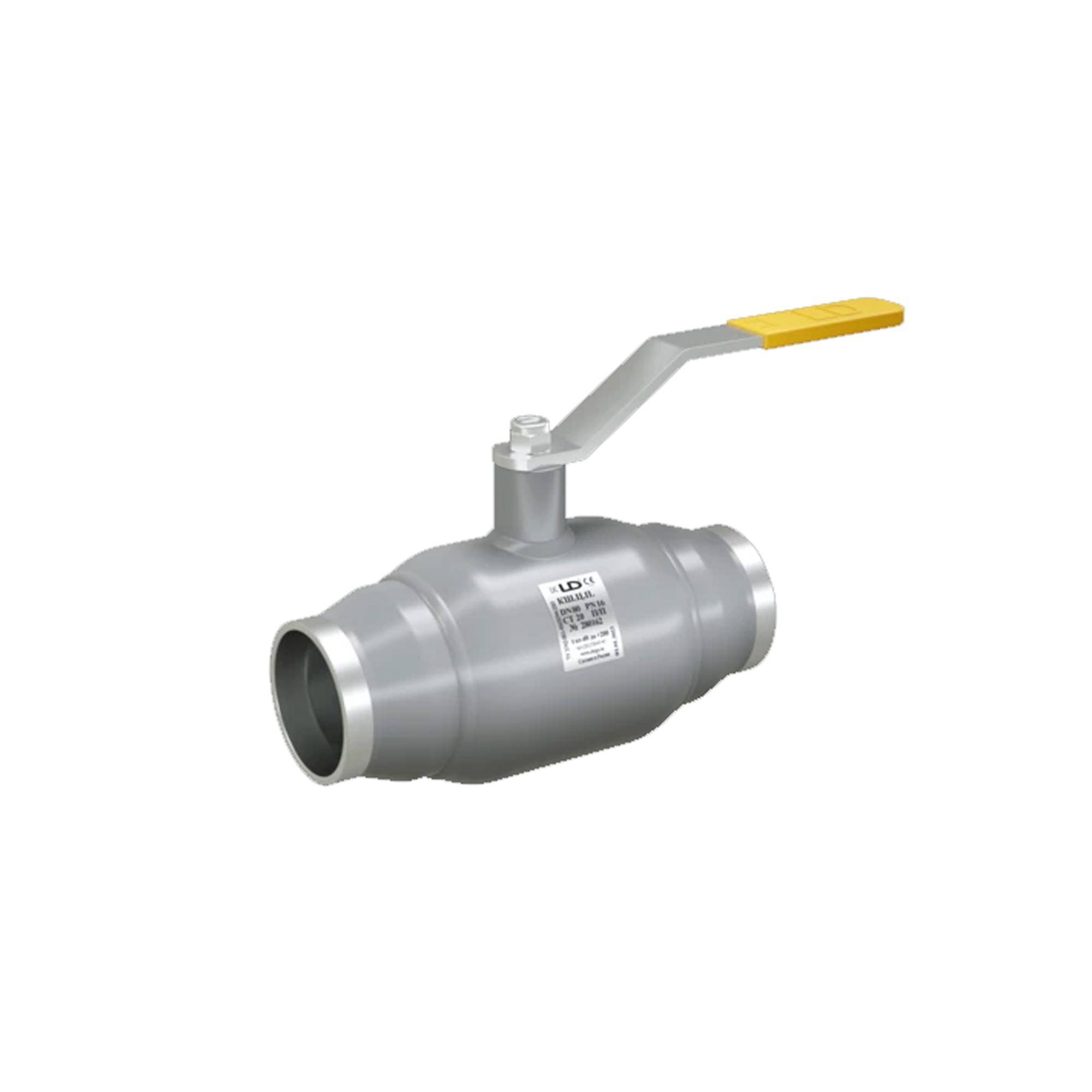 Кран шаровой LD приварной полнопроходной Ду 80 Ру 16 1614448