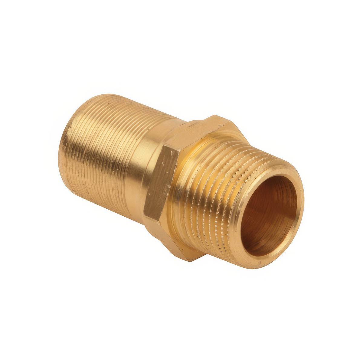 Ниппель HENCO Vision PVDF с наружной резьбой 20х1/2 8V-2004