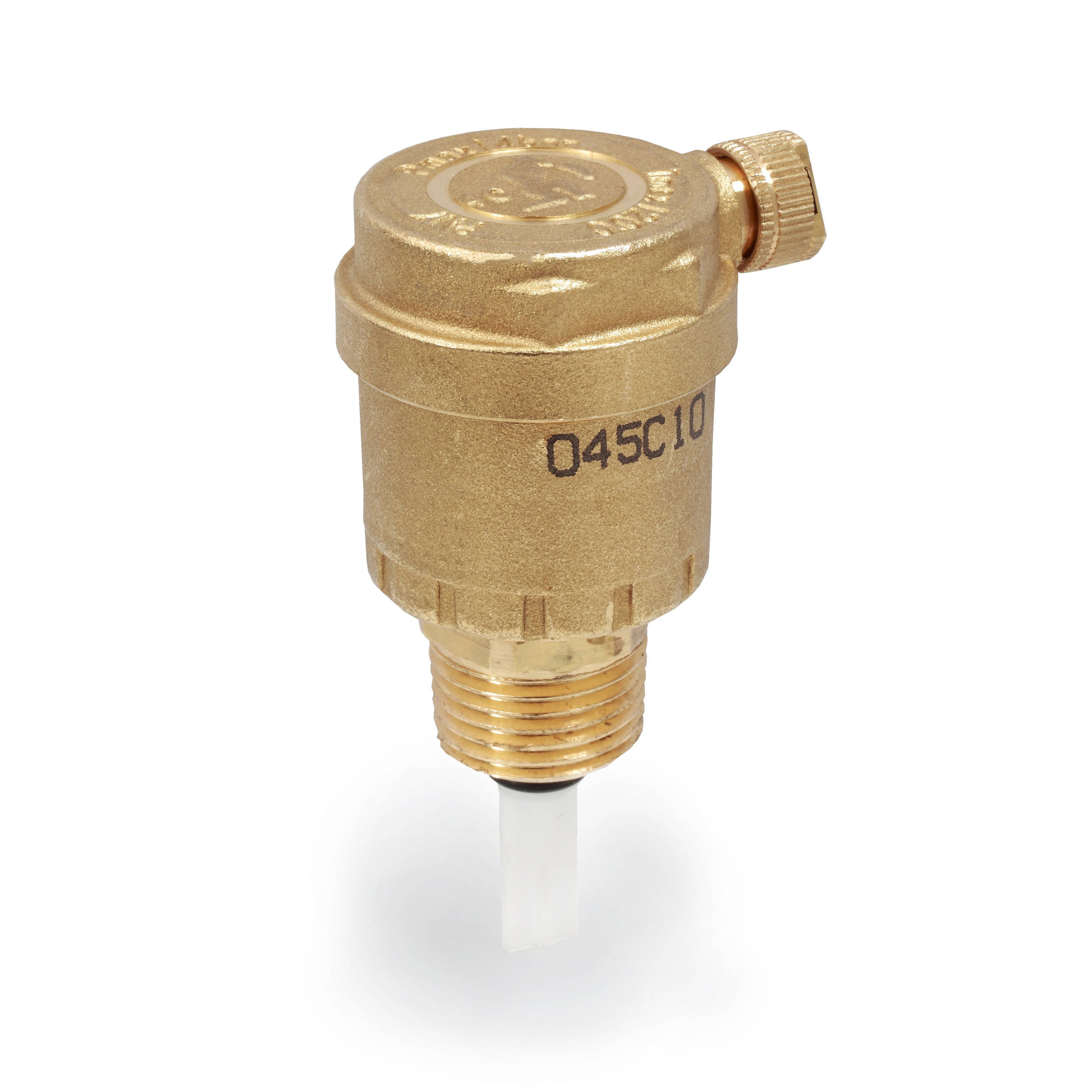 Воздухоотводчик автоматический Giacomini 1/2 с отсечным клапаном R88IY003