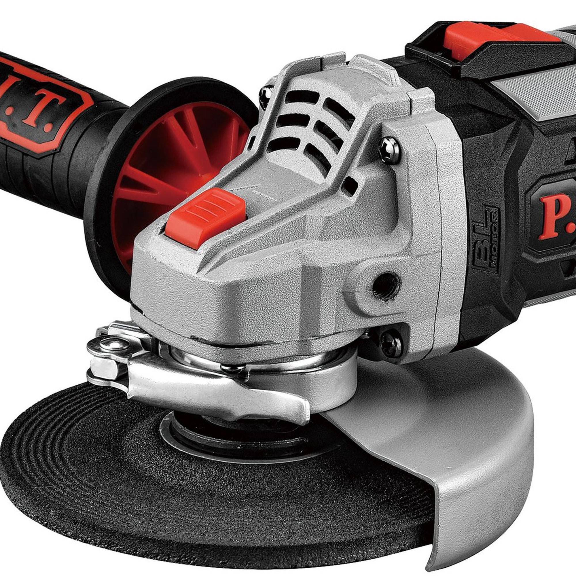 Аккумуляторная угловая шлифмашина P.I.T. PWS20H-125B/1 125 мм 20 В 1х4.0 Ач бесщеточная PWS20H-125B/1