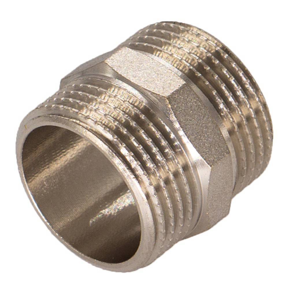 Ниппель CTM латунный 1 1/4 ш/ш 1215420