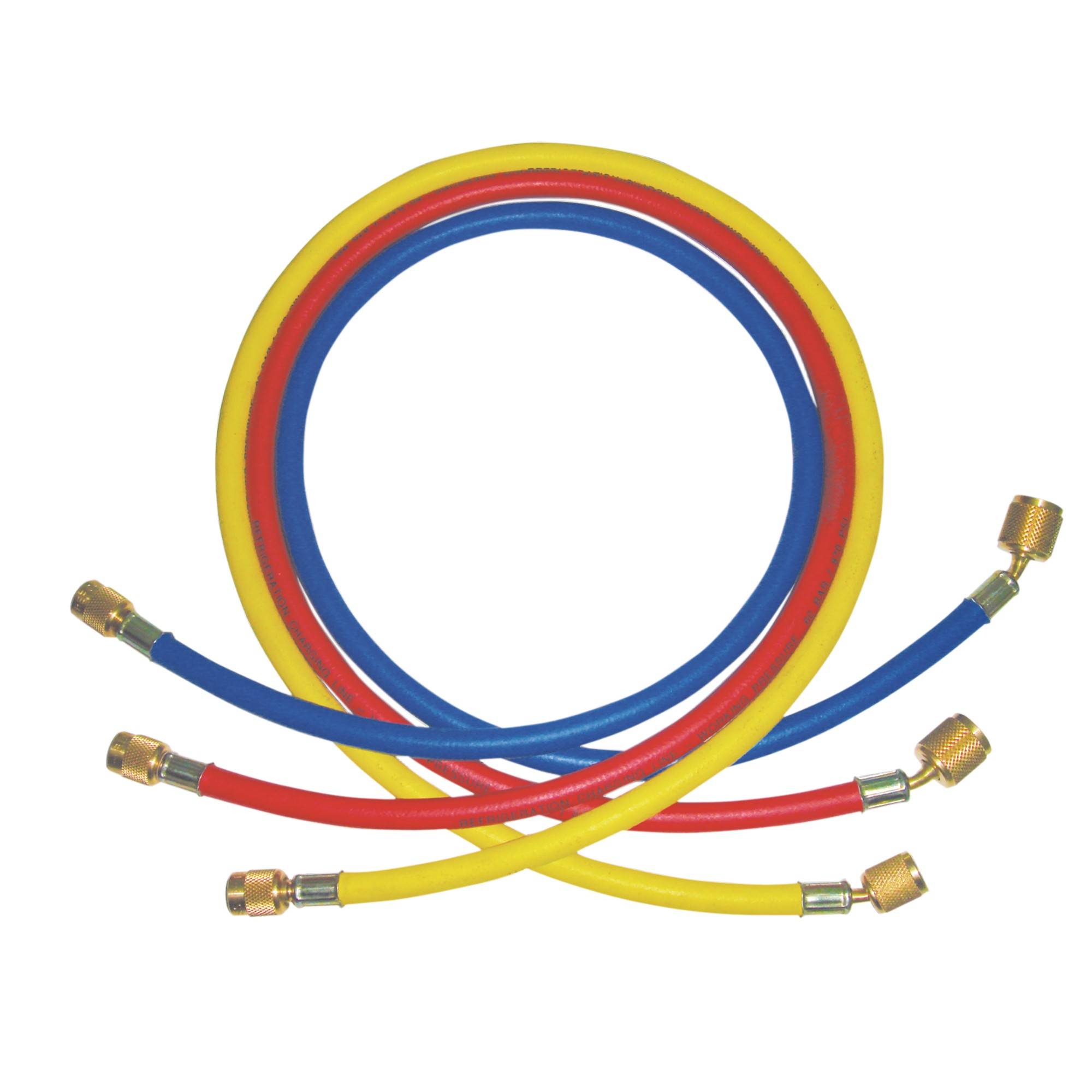 Шланги заправочные комплект 3 шт Ballu Super Stars 90 см ST-360-RYB-H