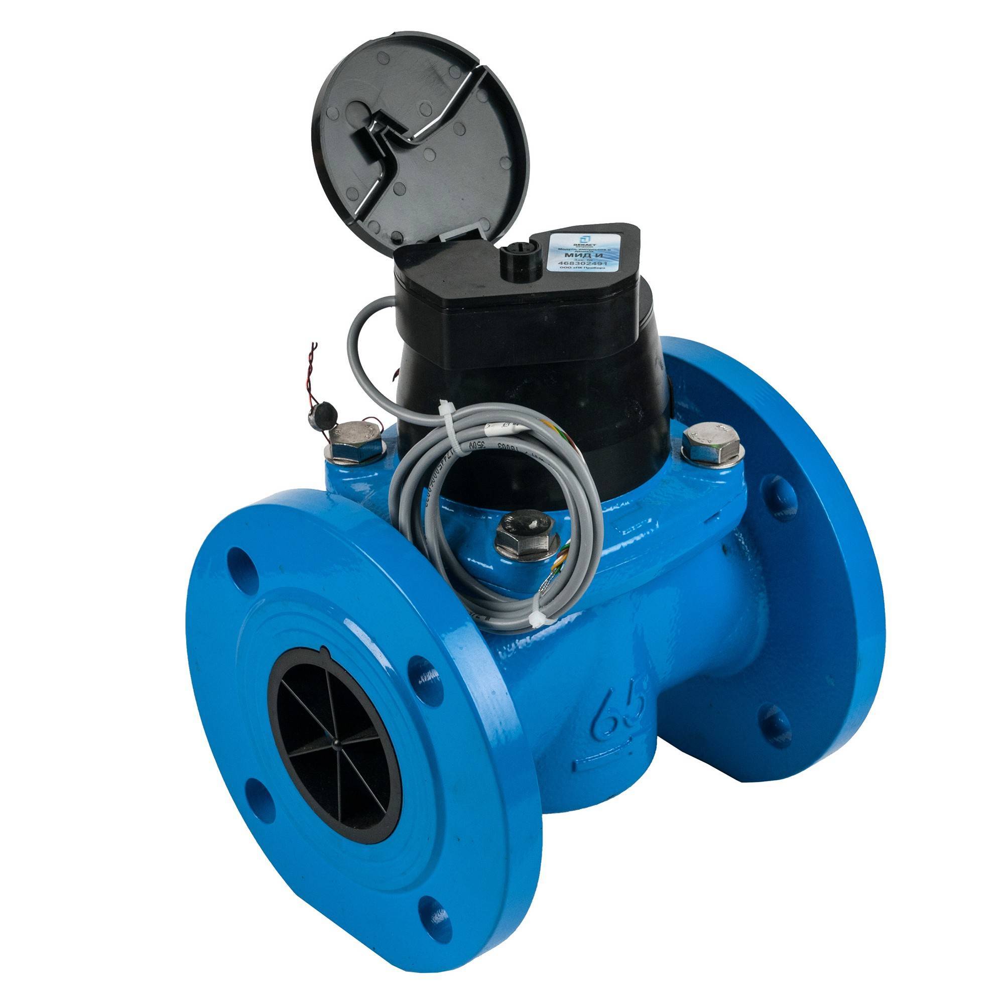 Счетчик воды турбинный Декаст СТВХ-65 СТРИМ класс С МИД И IP68 1728613