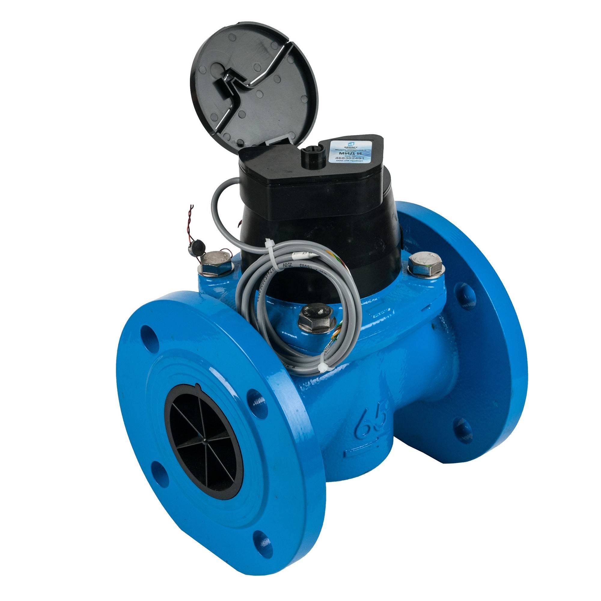 Счетчик воды турбинный Декаст СТВХ-65 МИД И IP68 1728615