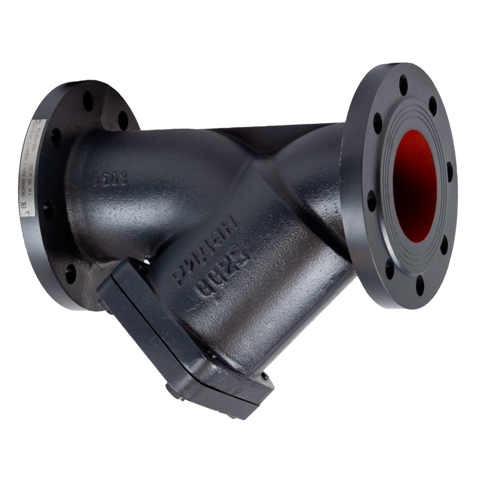 Фильтр сетчатый фланцевый Ридан ФСФ DN80 PN16 с пробкой 065B7743R