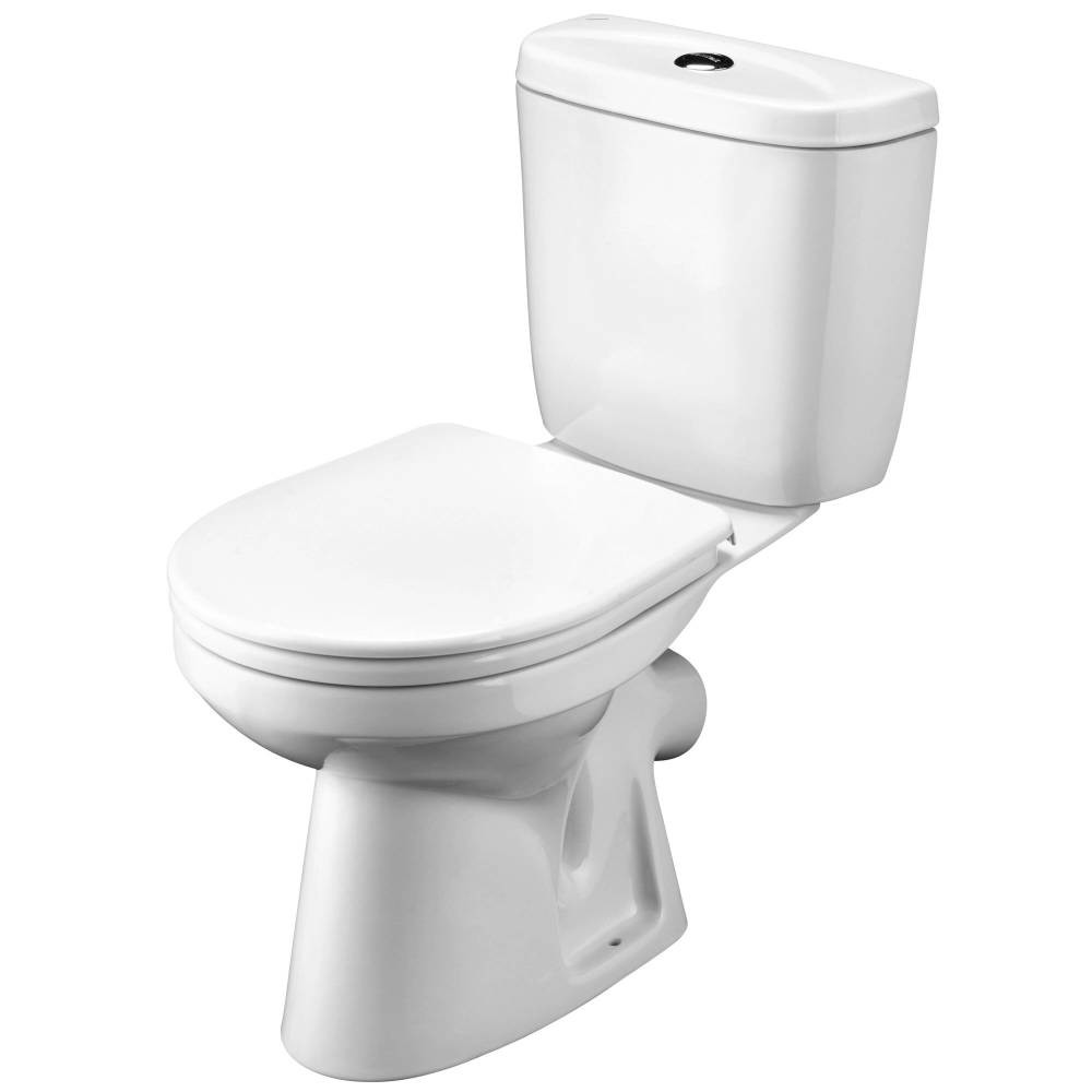 Унитаз-компакт Santek Анимо косой выпуск с сиденьем и бачком 1WH302134