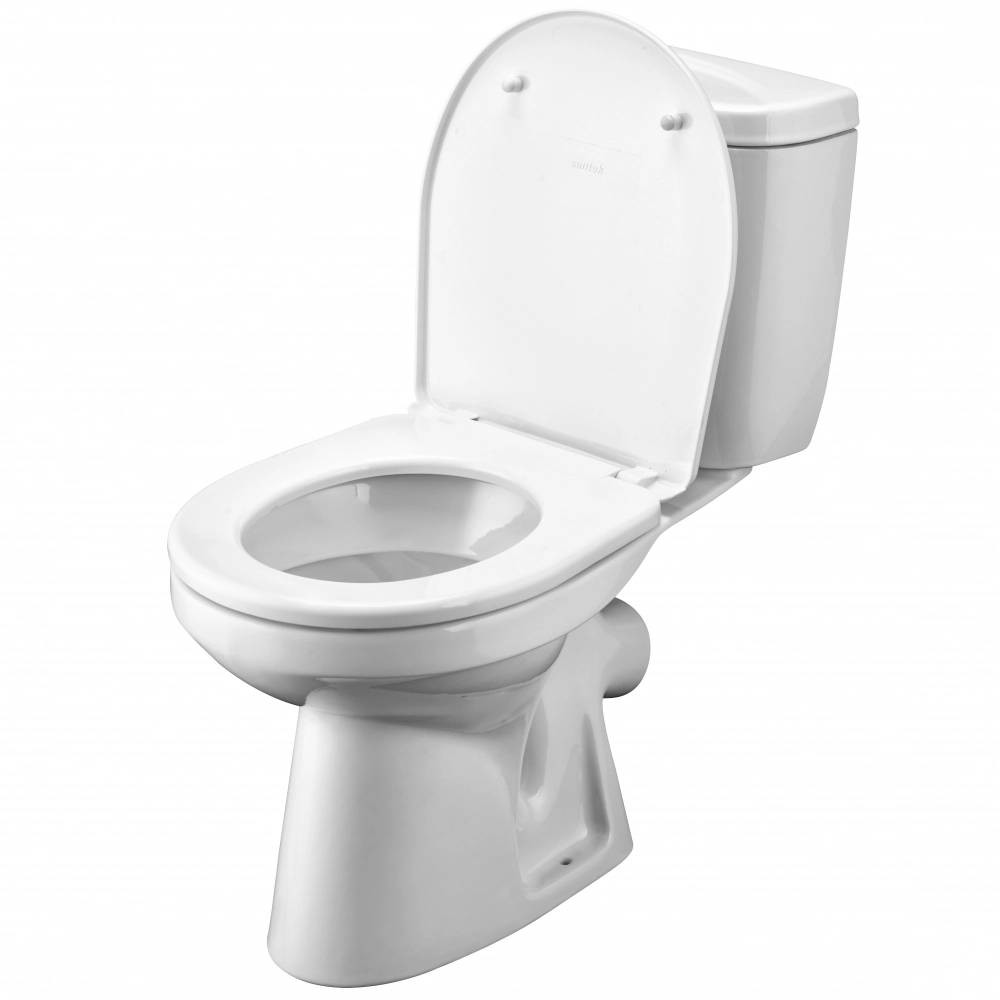 Унитаз-компакт Santek Анимо косой выпуск с сиденьем и бачком 1WH302134