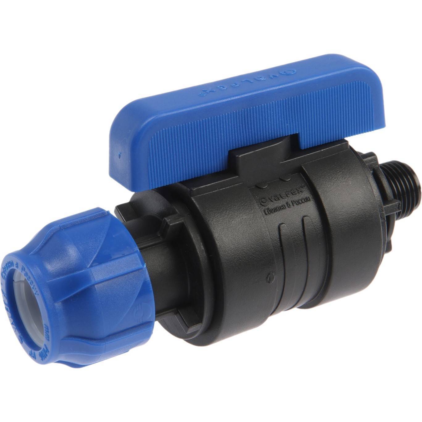 Кран шаровой компрессионный Valfex цанга-наружная резьба 25x1/2 1425602