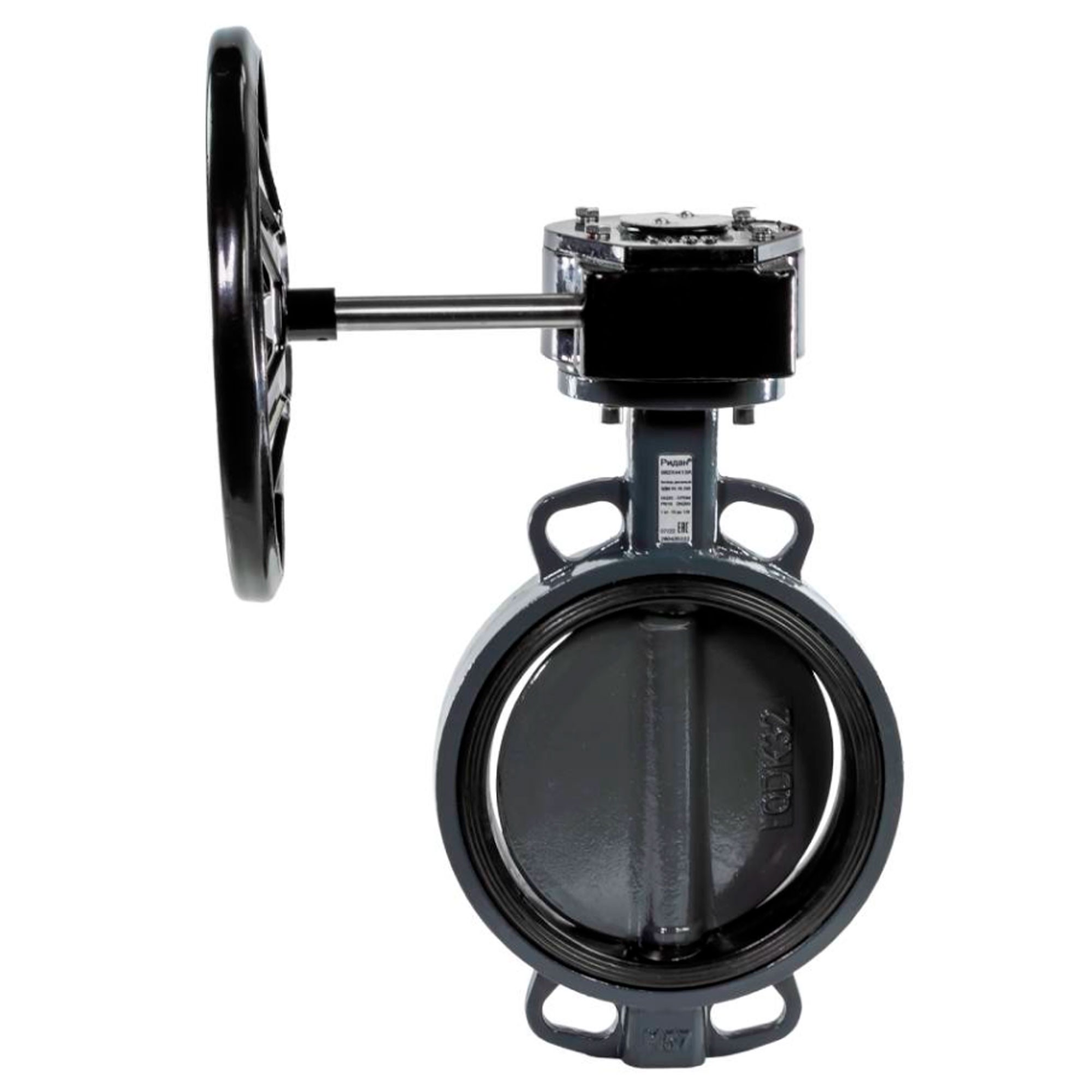 Затвор дисковый поворотный Ридан ЗДМ 06 PN 16 DN 300 НС-1448037