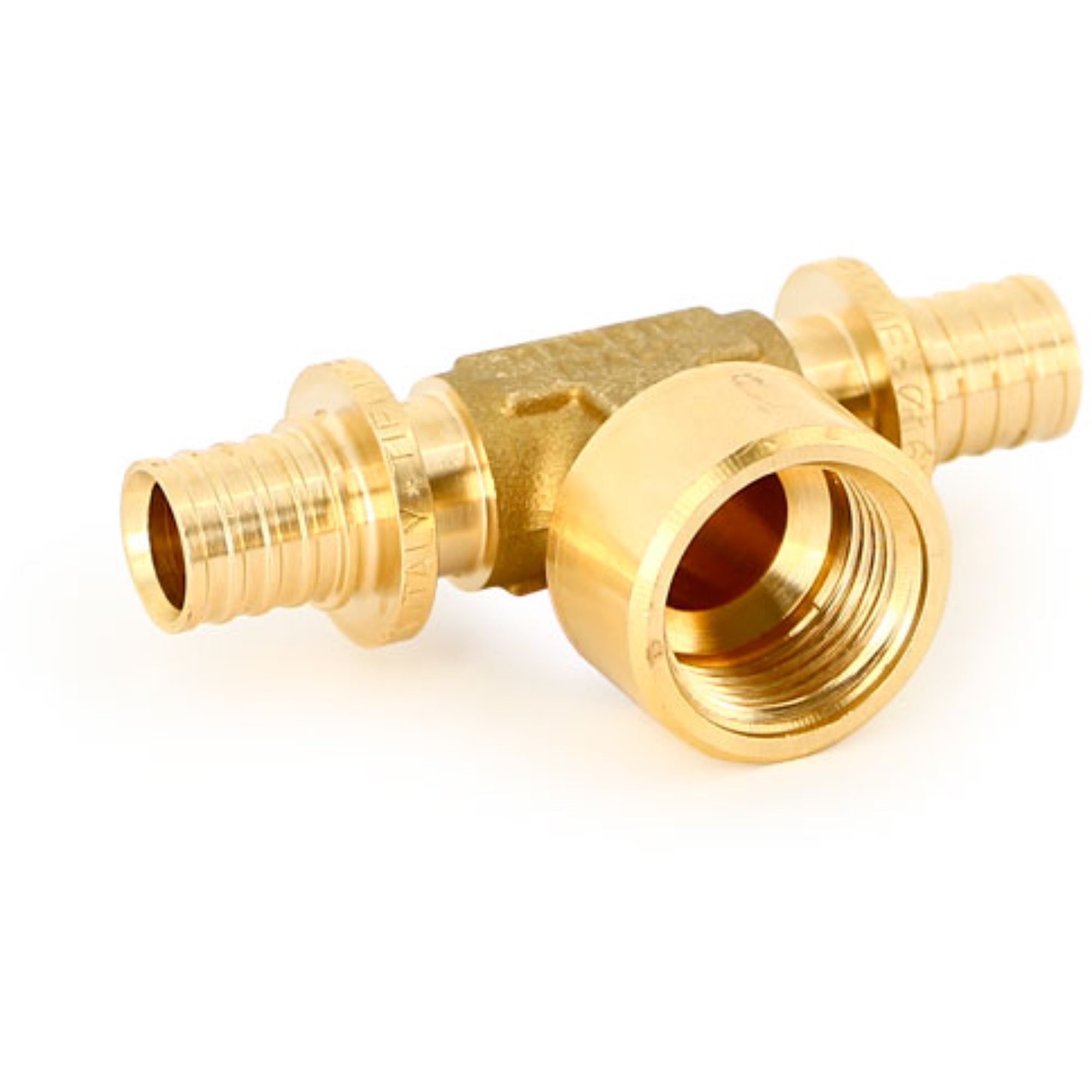 Тройник аксиальный Uni-Fitt 20x3/4x20 мм с внутренней резьбой 1513570