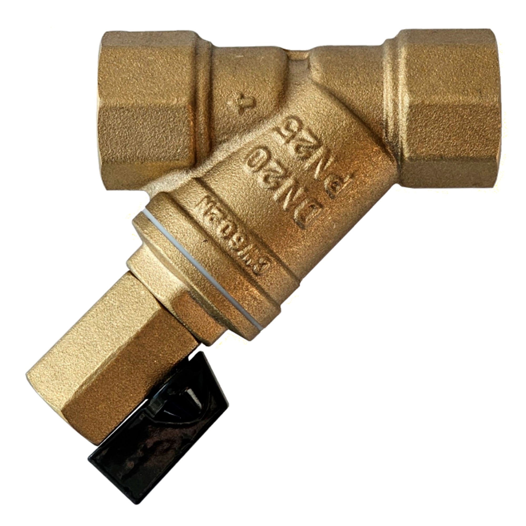 Фильтр сетчатый Ридан FVR-DR DN 20 PN 25 со сливным краном НС-1516518