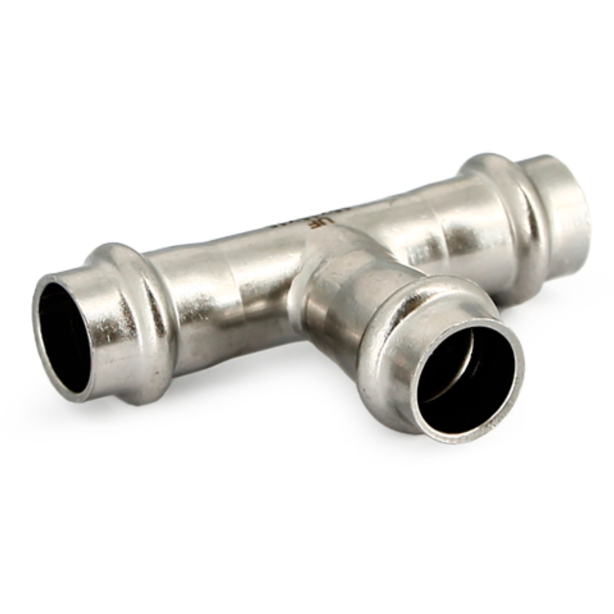 Тройник пресс Uni-Fitt 28x28x28 мм нержавеющая сталь 1610195