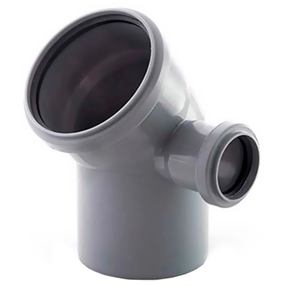 Отвод 45° Ostendorf Skolan Safe 110/50 мм комбинированный правый 1611729