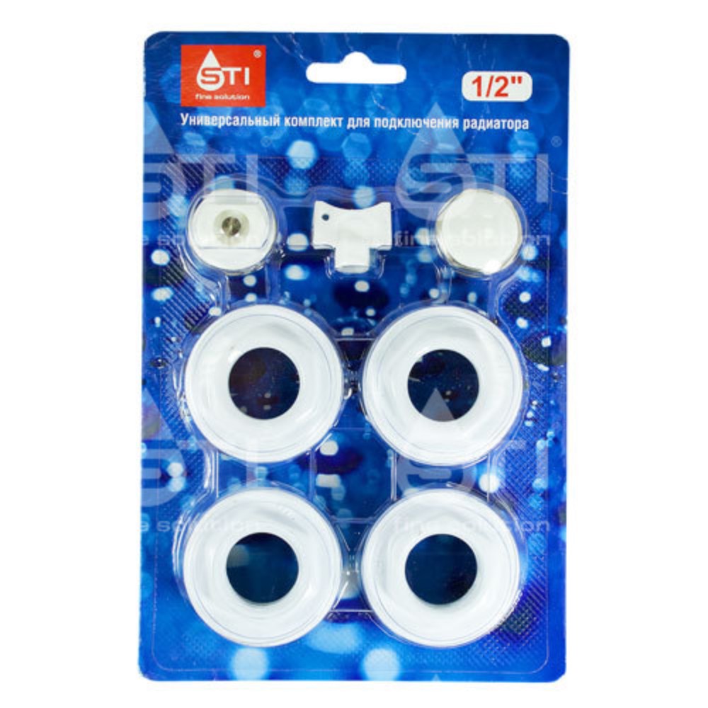 Набор присоединительный STI 1х1/2 для радиаторов 91001