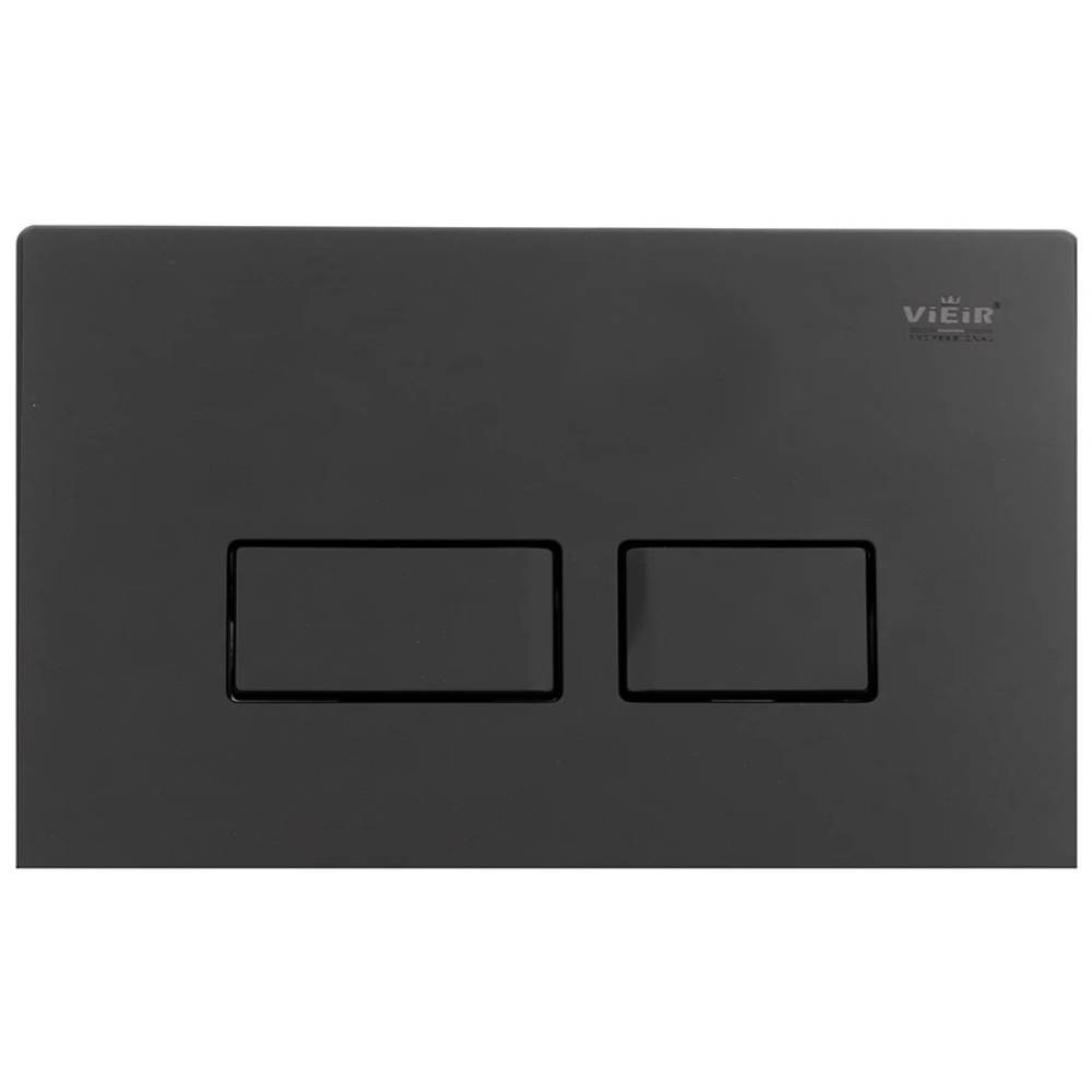 Кнопка смыва для инсталляции VIEIR VRQ62A-C механическая черная VRQ62A-C