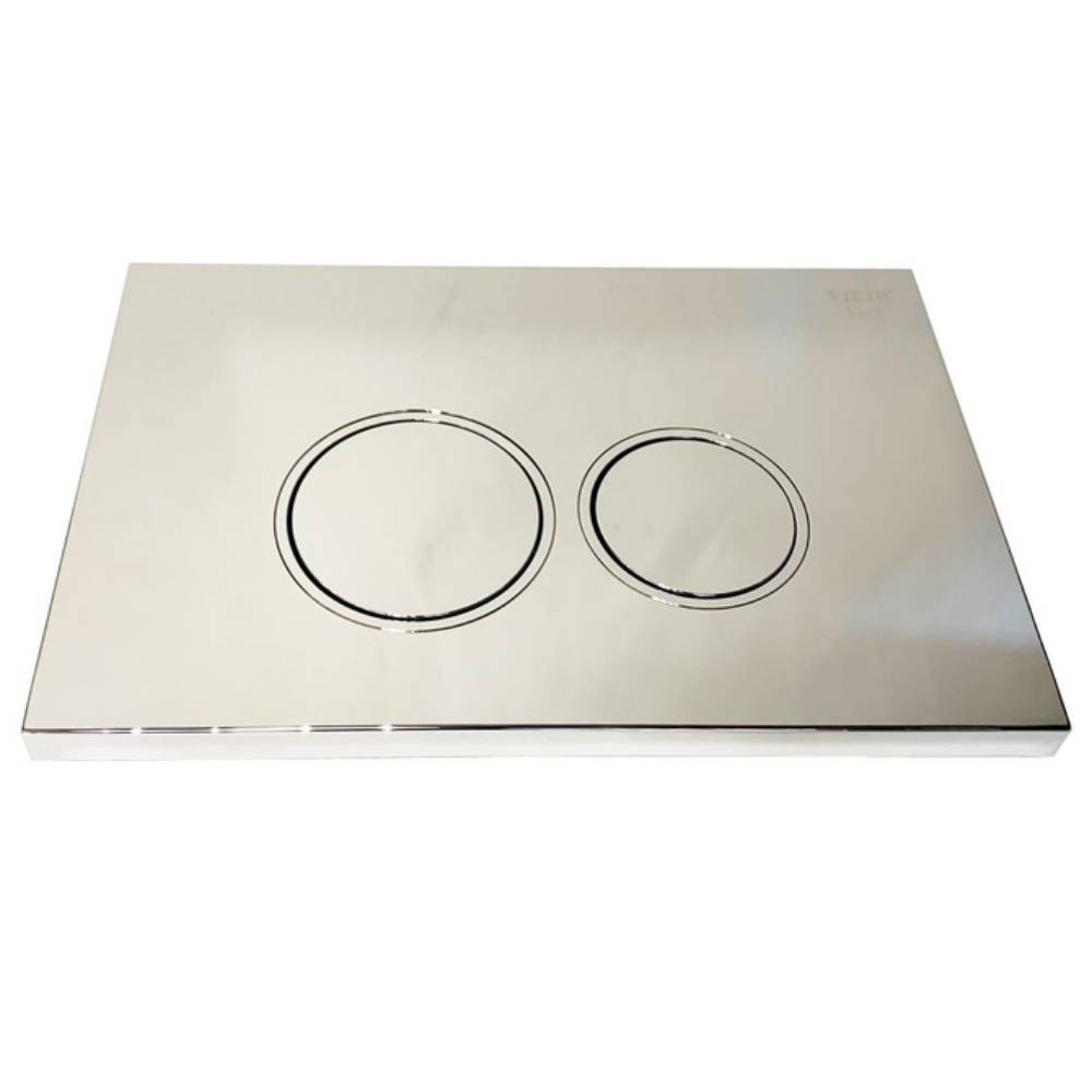 Кнопка смыва для инсталляции VIEIR VRQ73-1 механическая круглые клавиши хром VRQ73-1