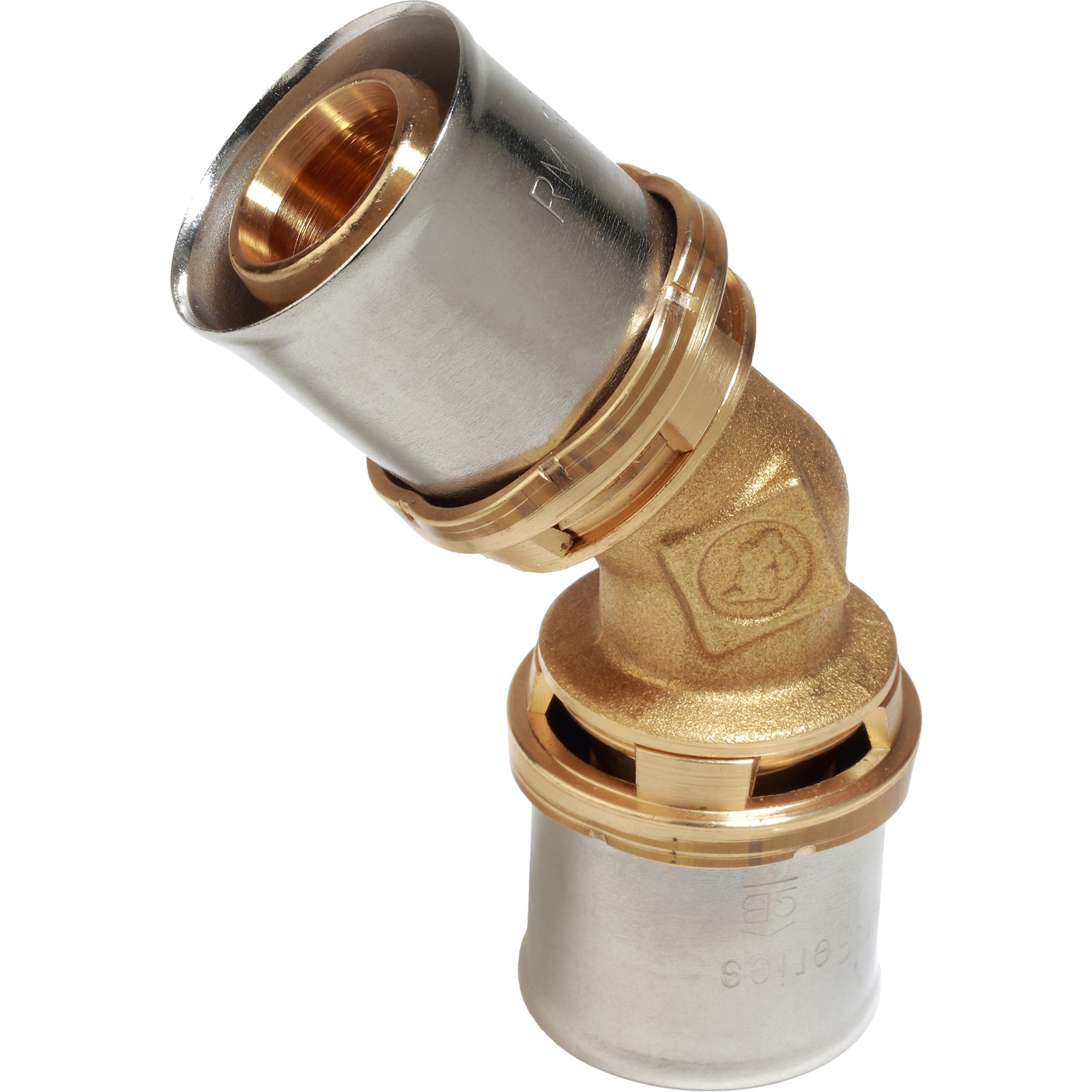 Угольник пресс 45° Giacomini RM144 32x3 мм RM144Y011