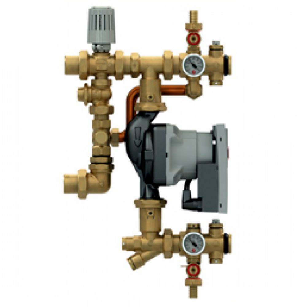 Смесительный узел Giacomini компактный 1 с насосом с частотным регулированием R557RY045