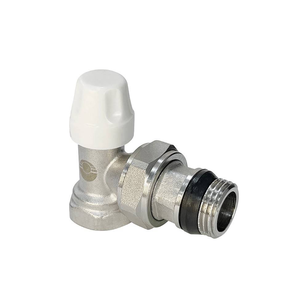 Клапан радиаторный настроечный угловой VALFEX 1/2 VF.019.NN.04