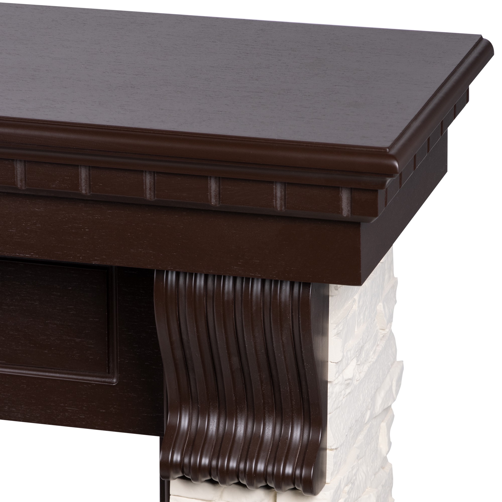 Каминокомплект Electrolux EFP/P-3620LS с порталом Michigan 42/40/36 камень молочный шпон темный 1704437