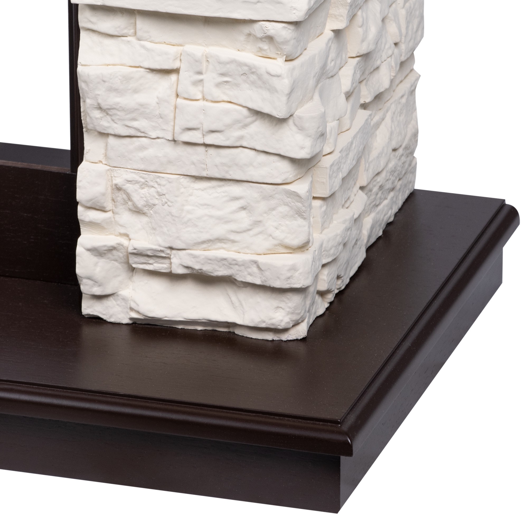 Каминокомплект Electrolux EFP/P-3620LS с порталом Michigan 42/40/36 камень молочный шпон темный 1704437