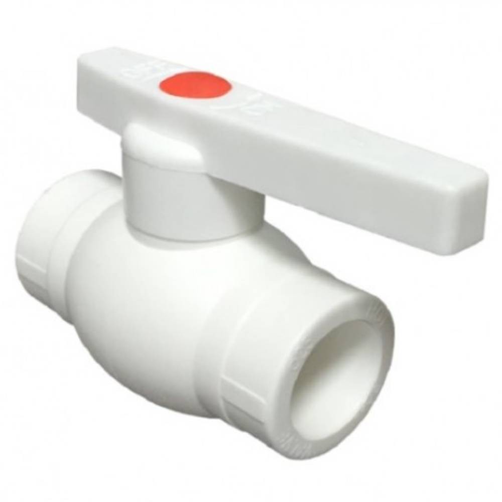 Кран шаровой PPRC MeerPlast 32 мм белый НС-1591307