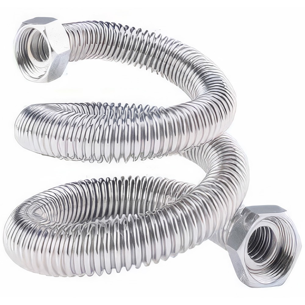 Подводка для воды гибкая Lavita гофрированная нержавеющая сталь 3/4 ГГ 100 см HF16A-1000L