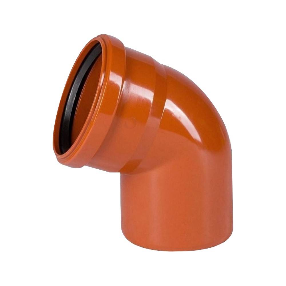 Отвод для наружной канализации ПОЛИТЭК 110х67° 1306849