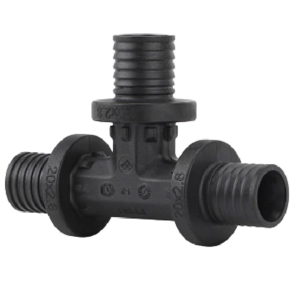 Тройник аксиальный равносторонний Varmega Slide-fit 16 мм PPSU VM50401