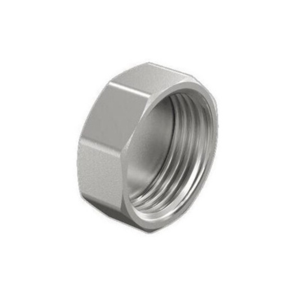 Заглушка SantechSystems латунная никелированная Ду15 1/2 ВР НС-1725780