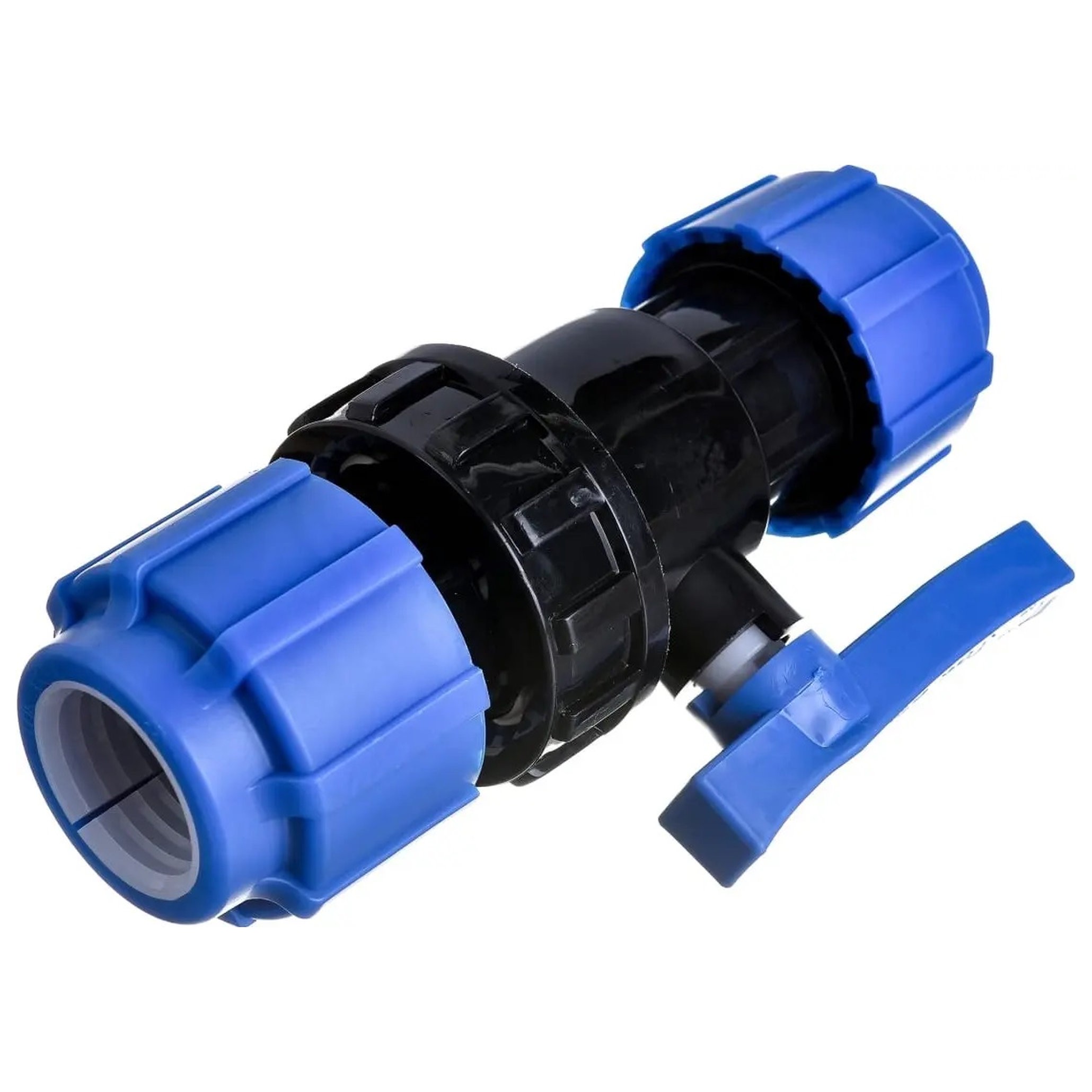 Кран шаровой компрессионный разъемный ТПК-АКВА d 25 мм 555220025