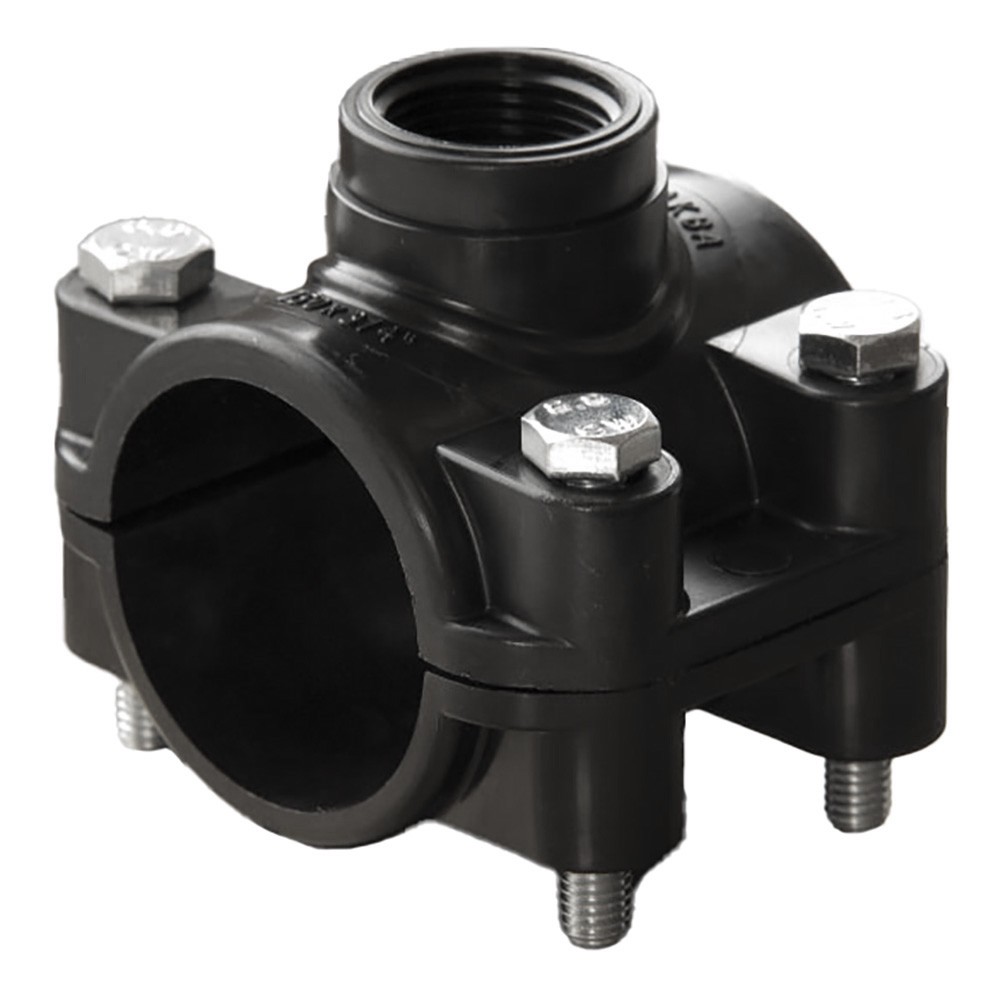 Седелка ТПК-АКВА 75х1/2 с болтовым креплением 2075012