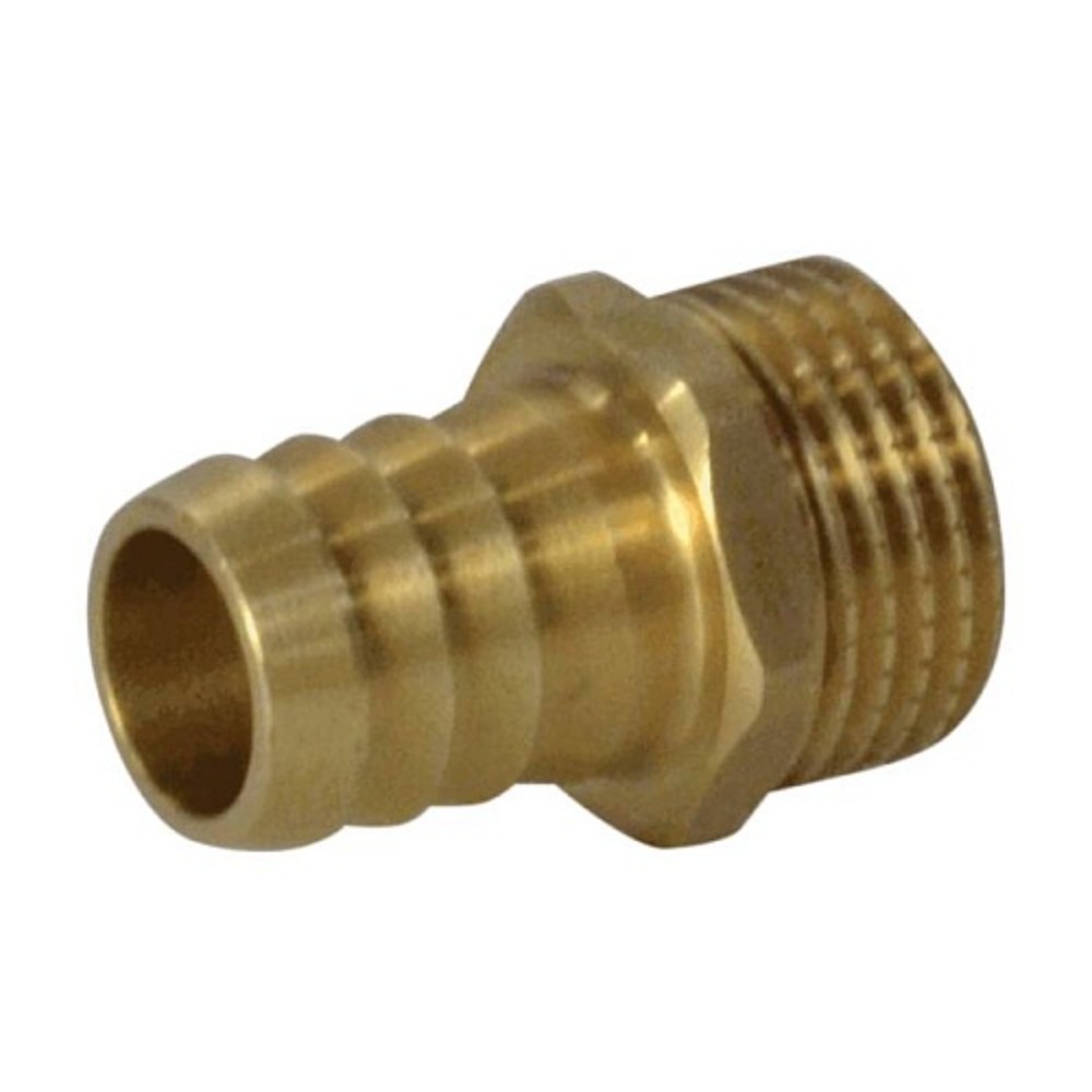 Переходник для шланга SantechSystems латунный 25 мм x 3/4 НР неразъемный 1726058