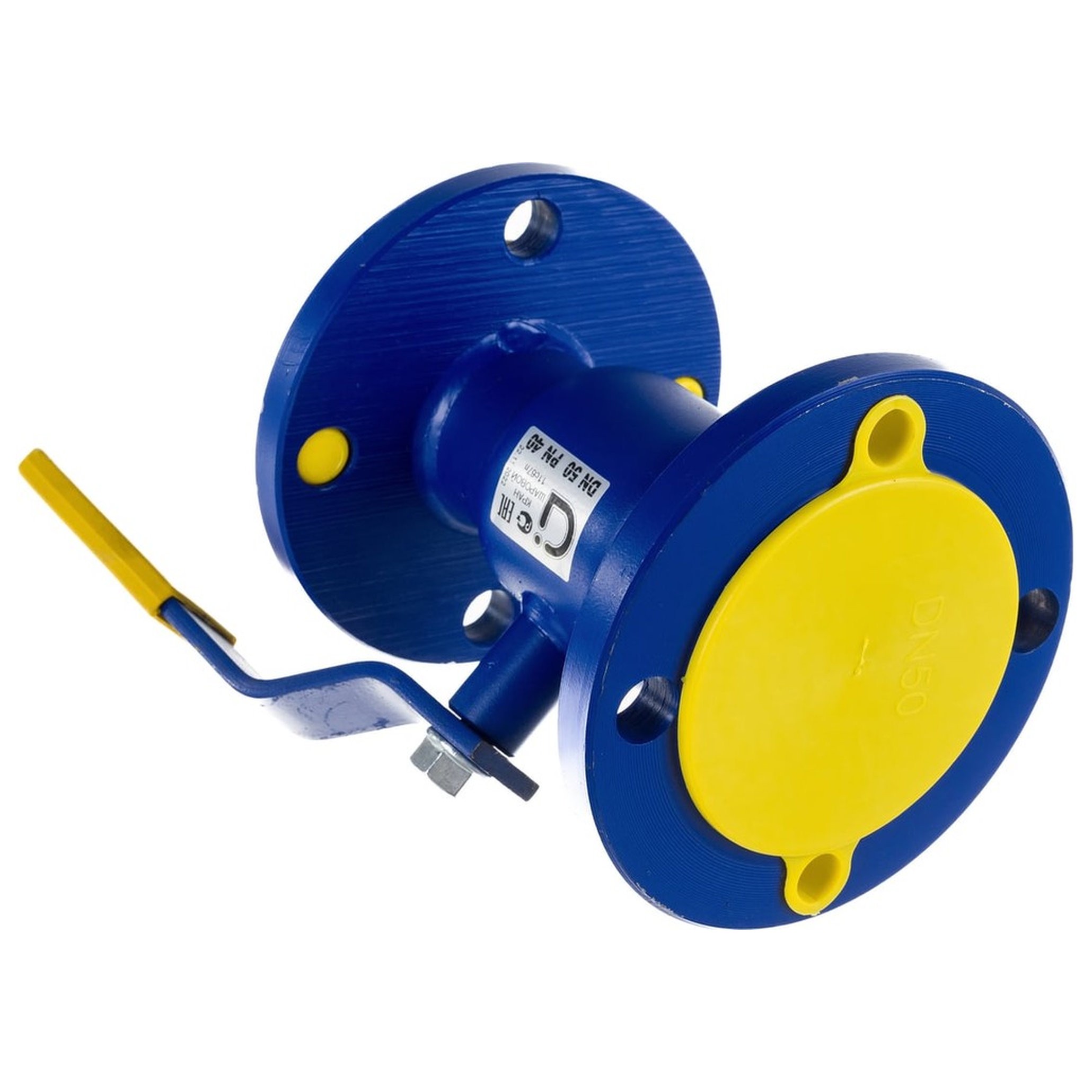 Кран шаровой Ci 11с67п Ду 50 Ру 40 стальной фланцевый 11с67п